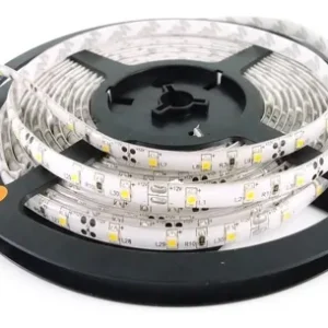 CINTA LED EXTERIOR 3528 SILICONADO BCO.12V 60LED X ROLLO
