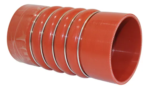 MANGUERA INTERCOOLER ROJA 6 AROS 85/85/220 SALIDA 0400RSD/AXOR/ATEGO