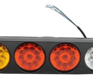 FARO TRASERO 4 FAROS LED BIVOLTAJE 10 LED