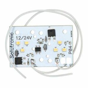 LAMPARA ELECTRONICA 12-24 V AMBAR SOLUTRONIC