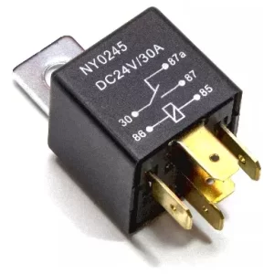 RELAY 12V 50A 5 PATAS 2 SALIDAS