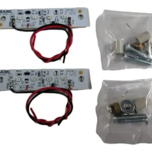 PLAQUETA ELECTRONICA DE LEDS ROJO 2 POLOS