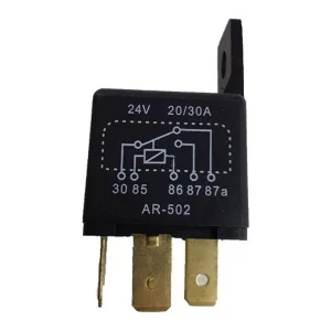 RELE UNIVERSAL POTENCIADO 5 PATAS 24W 25 AMP